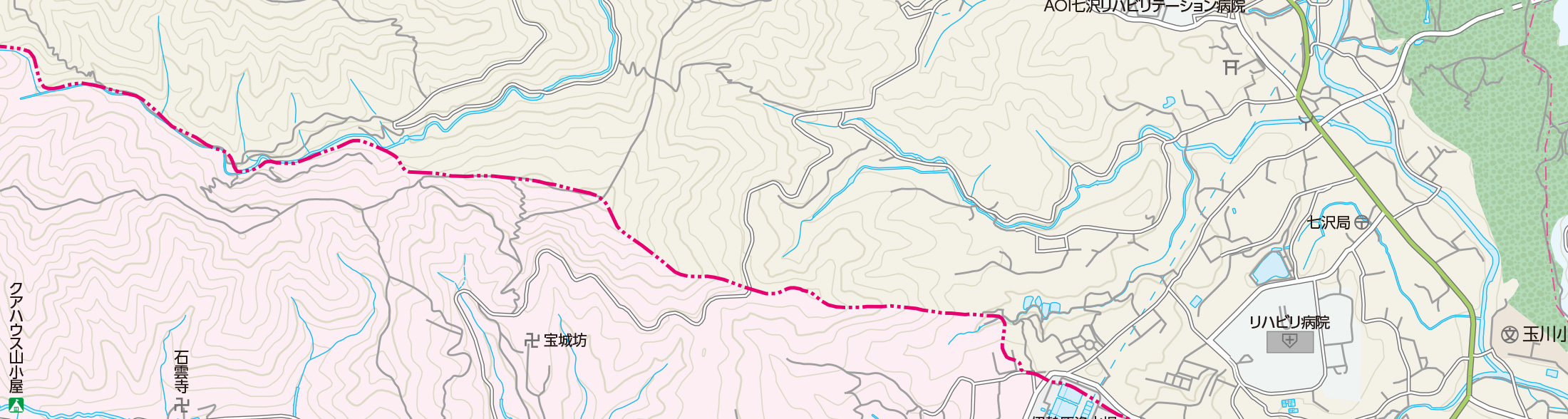 厚木・伊勢原山間部 1/25,000